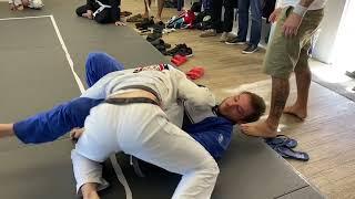 Jiu Jitsu Match #1 (gi), in-house comp at Daruma Dojo