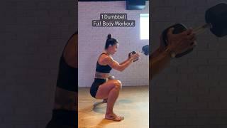 1 Dumbbell Full Body Workout