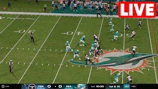 NFL LIVE Tennessee Titans vs Miami Dolphins | Week 4 NFL Full Game - 30th September 2024 NFL 25