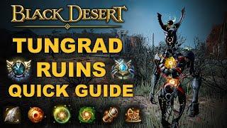  BDO | Tungrad Ruins | How to Get Max Trash Per Hour | Tips & Tricks | Post Changes | Quick Guide