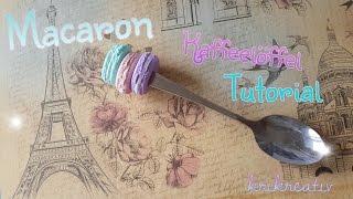 Macaron Kaffeelöffel Tutorial aus Fimo *Krikreativ*