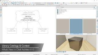 Chief Architect X10 New Features - Library Catalogs and Content