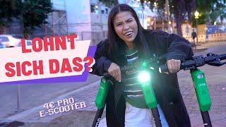 Challenge: 1 Nacht E-Scooter laden - so viel Geld habe ich verdient