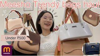 Meesho Trendy Bags Haul || Starting from ₹172 || Under 500 Rs#meeshohaul #meesho #bags