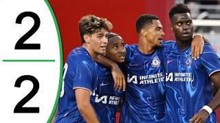 Chelsea vs Wrexham 2-2 Extended Highlights & Goals - Friendly 2024