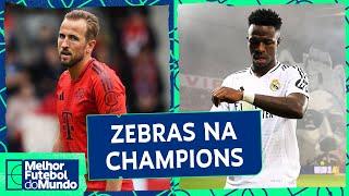 REAL E BAYERN PERDEM NA CHAMPIONS; TABELA SURPREENDE ATÉ AQUI? - Melhor Futebol do Mundo 03/10/2024