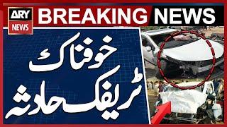 Karachi: Traffic accident near Shahrah e faisal - Breaking News