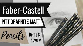 Faber-Castell Pitt Graphite Matt pencils | DEMO & REVIEW