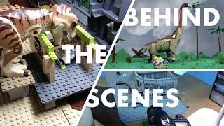 Lego Jurassic Park Stop Motion - Behind the Scenes