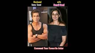 South Indian Villains Real life wifes names #villain #wife #couple #shorts #viral