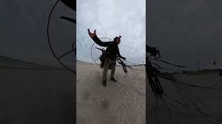 Paramotor Landing, New Helmet Nvolo!!! #dream #ppg #adventure