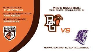 Bowling Green Men's Basketball vs Taylor Falcon Media Sports Network Broadcast (Nov. 11, 2024)