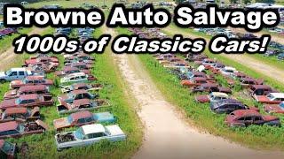 Classic Car Heaven: A Quick Tour of Browne Auto Salvage