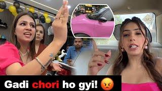 Salon me hui gaadi chori| Sneha Sachdeva