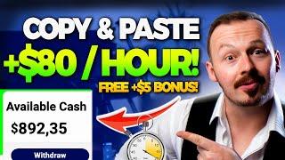 The Easiest Copy&Paste Way To Make Money Online (+$80/HR) For Beginners!