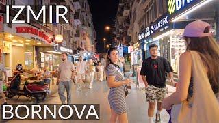 A Night Walk Through Bornova, Izmir: Streets, Cozy Cafes & Pubs (Summer 2024)