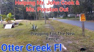 Otter Creek Fl Helping Mr John Cook & Miss Preston Out!!!