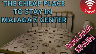 The cheap place to stay in the center of Malaga