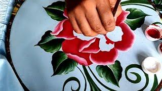 Tutorial painting pillow cover design part 1