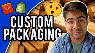 How To Get Custom Packaging For Your Shopify Dropshipping Products For CHEAP (Branding Tutorial)