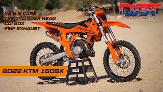 Two Stroke Performance KTM 150 SX // Riding Impression // DirtBikeTest