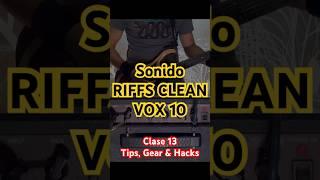 Sonido RIFFS CLEAN del AMPLI MÁS PEQUEÑO VOX “Review VOX PATHFINDER 10” |Clase 13 Tips, Gear & Hacks