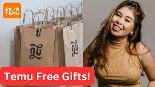 Temu Free Gift & Free Stuff  (2025) | How to Get Freebies & 30% Off on Temu!