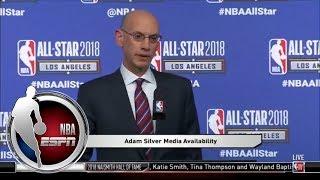 Adam Silver: I was proud of LeBron James' and Kevin Durant's responses to criticism | NBA on ESPN