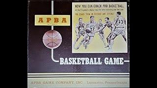 Tabletop Hoops  "Boxed Games" Series: Part II (APBA Basketball)