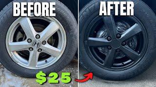 How To Plasti Dip Rims in 5 MINS