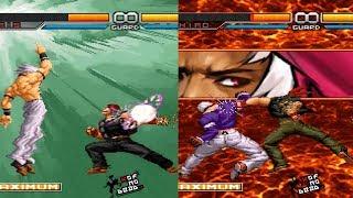 Ralf Galactica Phantom vs Poderes Todos los personajes KOF 2002 UM Parte 1