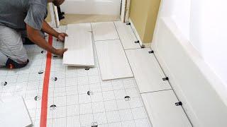 How To Install QuicTile "EASY DIY Porcelain Tiles"  | DIY CREATORS