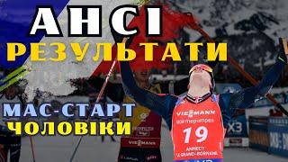 Біатлон | Кубок світу 2024/25 | Мас - Старт - ЧОЛОВІКИ. АНСІ |  РЕЗУЛЬТАТИ