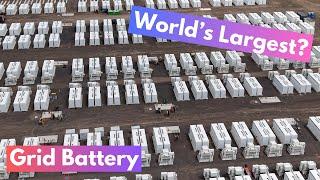 This will be one the world's biggest Grid Tesla Megapack Battery  | Melbourne Renewable Energy Hub