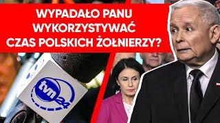 "To pan się powinien wstydzić". Kaczyński oburzony pytaniami dziennikarzy. PiS traci miliony