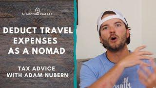 WHAT TRAVEL EXPENSES CAN YOU DEDUCT? | Tax & Accounting Tips for Digital Nomads & Full-Time RVers