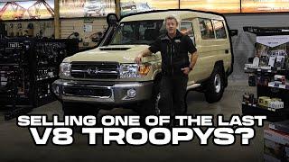 Own One of the Last V8 LandCruiser Troopys in Australia!