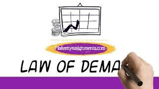 Learn about Law of Demand from MakeMyAssignments.com