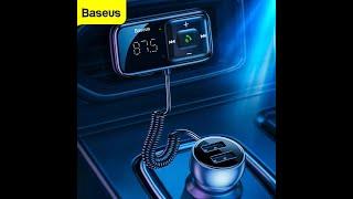 Лучшие авто-товары с Али Экспресс! Удобный портативный FM-приёмник "Baseus"