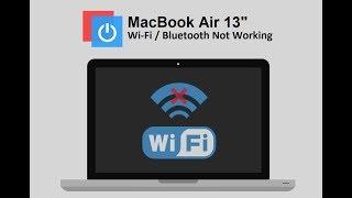 MacBook Air A1466 WiFi and Bluetooth Card Replacement (Network / Airport Card)