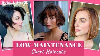 10 Low-Maintenance Short Haircuts: Bobs and Shags