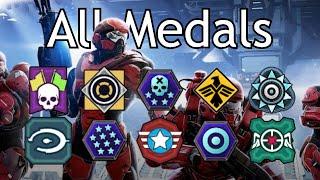 Halo 5: Guardians - All Medal Sounds (+ Unused Lines)