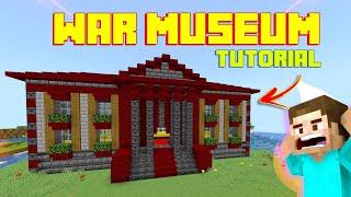 How To Make War Museum Like Anshu Bisht/Gamerfleet in Minecraft Full Tutorial