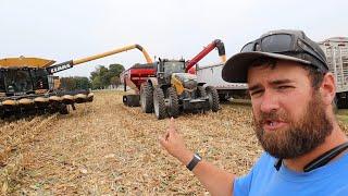 First Day of Corn Harvest 2020