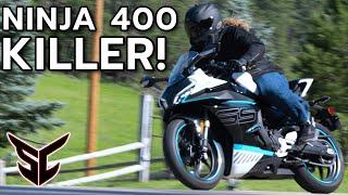 New Best Beginner Bike! CFMoto 450SS First Ride and Review