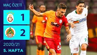 ÖZET: Galatasaray 1-2 A. Alanyaspor | 5. Hafta - 2020/21