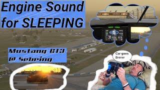 Engine Sounds to Help you SLEEP | The #iRacing Mustang GT3 @ Sebring!