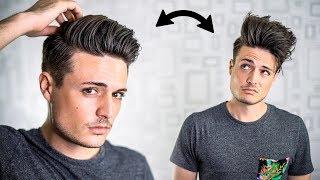 3 GREAT Hair Hacks for THICK Hair | Mens Thick Hair Tips | BluMaan 2017