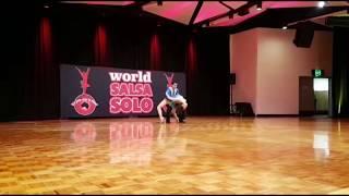 Andre and Kelsy - Pro/Am Masters Bachata Cabaret - World Salsa Solo Competition 2018