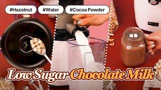 #4 Low Sugar Hazelnut Chocolate Milk Recipe I Kuvings Hands-Free Slow Juicer AUTO10